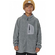 ΠΑΙΔΙΚΗ POLAR FLEECE ΖΑΚΕΤΑ ΓΙΑ ΑΓΟΡΙΑ Body Action 074505-01-DARK MELANGE GREY