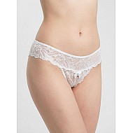 Νυφικό Δαντελένιο Σλιπ – Λευκό Milena By Paris 008531-Λευκό