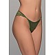 Σλιπ Brazil Δαντέλα και Σατέν – Λαδί Milena By Paris 008535-Λαδί