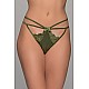 Σλιπ Brazil Δαντέλα και Σατέν – Λαδί Milena By Paris 008538-Λαδί