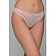 String Τούλι και Δαντέλα  Ροζ Milena By Paris 007716-Ροζ