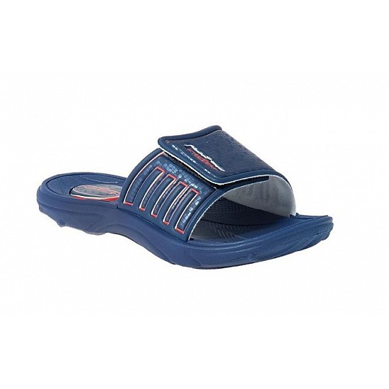 Παιδική σαγιονάρα με αυτοκόλλητο velcro Rider 780-1089-2 37529-21831 Μπλέ