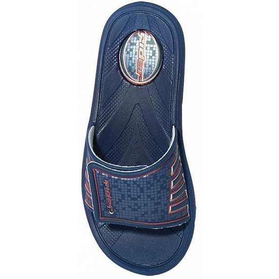 Παιδική σαγιονάρα με αυτοκόλλητο velcro Rider 780-1089-2 37529-21831 Μπλέ