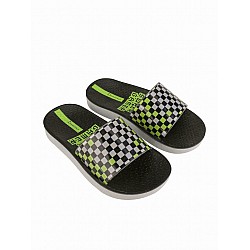 Παιδική Παντόφλα Σκακιέρα URBAN SLIDE 27-36  Ipanema 780-22429-1 26325-23208 ΜΑΥΡΟ