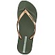 Γυναικεία Σαγιονάρα Anatomica tan fem IPANEMA 82932-AR850 780-24314-3 ΧΑΚΙ ΧΡΥΣΟ