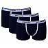 PRIMAL-B001-BOXER-UOMO -3 PACK Ανδρικό εσώρουχο μποξεράκι μαύρο