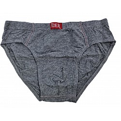 Παιδικό Βαμβακερό Εσώρουχο Σλιπ 3Pack IDER 3102 ΓΚΡΙ/ΜΑΥΡΟ/ΜΠΛΕ
