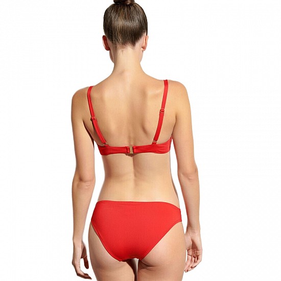 Γυναικείο μαγιό Bikini Bottom FASHION SOLIDS BLU4U 25365083-07 ΚΟΚΚΙΝΟ