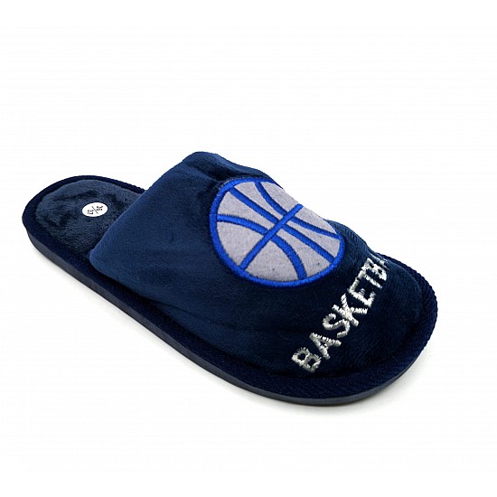 Παιδική παντόφλα πλυντηρίου αγορίστικη Basketball 29929 μπλέ