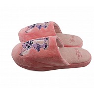 Παντόφλα Χειμερινή Unisex DISNEY Lilo-Stitch 36-41 ADAM'S 904-25508 ΡΟΖ