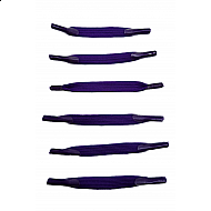 Ελαστικά κορδόνια χωρίς δέσιμο Fun Elastic Laces R 1841 ΜΩΒ ΣΚΟΥΡΟ