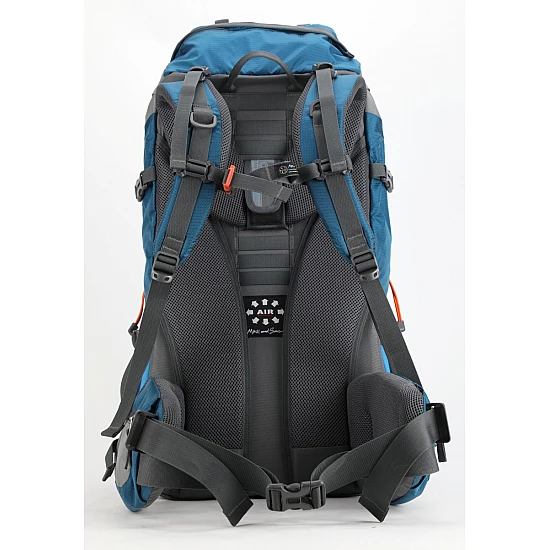 Σακίδιο πλάτης TREKING Ορειβατικό 70L αδιάβροχο ΜΑUI & SONS 2710 Μπλε