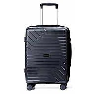 Βαλίτσα trolley Επέκταση Πολυπροπυλένιο (PP) Σκληρή Μεσαία 65x43x26cm NAUTICA 2934 ΜΑΥΡΟ