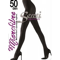 Γυναικείο Καλσόν αδιάφανο ελαστικό sensi 50 DEN microfiber ΛΕΥΚΟ
