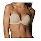 Σουτιέν Luna strapless 11064 D CUP με ενίσχυση-Μπεζ