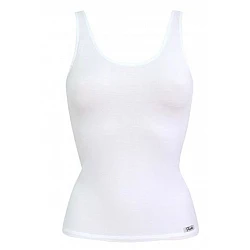Γυναικείο top με φαρδιά τιράντα Minerva Fimelle 91600 Λευκό 