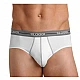 Ανδρικά Σλίπ SLOGGI MEN MIDI START 10050546-M014 2 PACK Μαύρο Λευκό