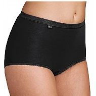 Γυναικείο εσώρουχο Sloggi 10005037 Cotton Maxi-Μαύρο