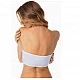 Γυναικείο μπουστάκι strapless Minerva 90-92627-05 Λευκό