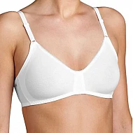 Γυναικείο σουτιέν SLOGGI Basic N 10007642 χωρίς μπανέλα - Λευκό 