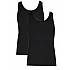 Ανδρική φανέλα με τιράντα MINERVA SPORTIES 90-12014 2 PACK Μαύρο