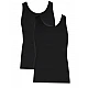 Ανδρική φανέλα με τιράντα MINERVA SPORTIES 90-12014 2 PACK Μαύρο