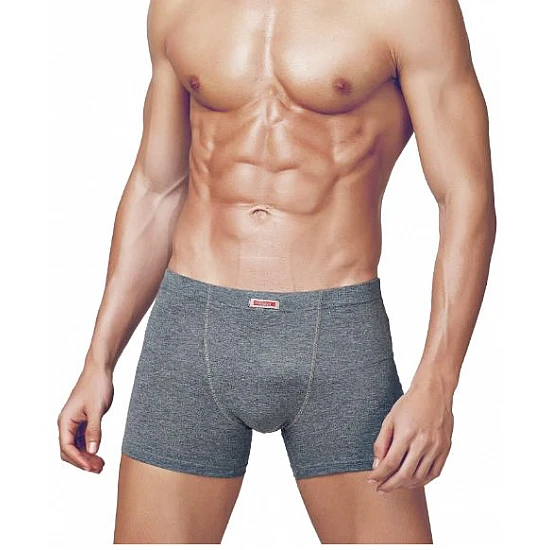 Ανδρικό εσώρουχο μποξεράκι Primal 3201 Γκρί Μελανζέ