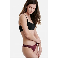 Γυναικείο εσώρουχο 2Pack Bamboo Brazilian WALK W2011-53  Μπορντό/ροζ