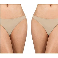 Γυναικείο εσώρουχο String WALK W2013 από Bamboo 2 PACK Μπέζ