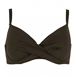 Γυναικείο Μαγιό Bikini Top D Cup BLUEPOINT 806698D-15 Χακί