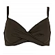 Γυναικείο Μαγιό Bikini Top D Cup BLUEPOINT 806698D-15 Χακί