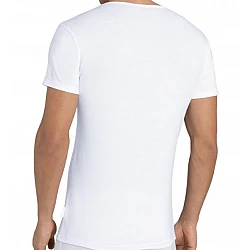 Ανδρική φανέλα κοντό μανίκι SLOGGI 24/7 O-NECK 2PACK -10163155-0003 λευκό