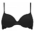 Γυναικείο σουτιέν Triumph Lovely Micro WHUM 10186624-6106 Push Up Μαύρο