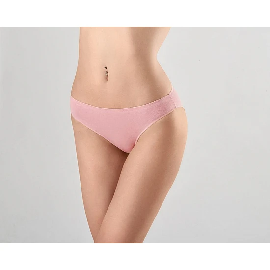 Γυναικείο εσώρουχο Mini 3Pack Second Skin SSUW-0002-007 Τυρκουάζ-Κοραλί-Μπλε