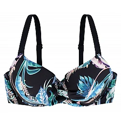 Γυναικείο Μαγιό Bikini Top Dorina Marafa D000546MI010-BK0013 Φλοράλ-D Cup