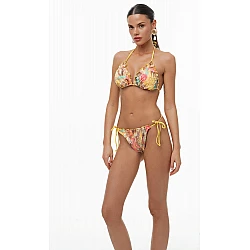 Γυναικείο μαγιό Bikini Bottom με κορδόνι BRAZILIAN YELLOW MELLOW Bluepoint 26065049-08 ΚΙΤΡΙΝΟ