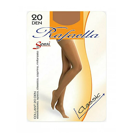 Γυναικείο Καλσόν 1-3 ONE SIZE MOUSSE με Καβαλάκι All Day Sensi RAFAELLA 20 DEN 0508 ΛΕΥΚΟ