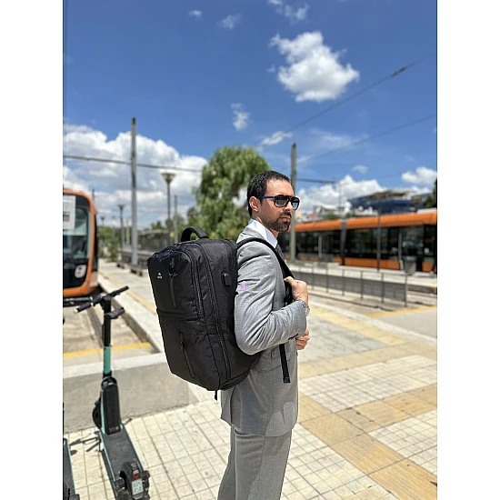 Σακίδιο πλάτης 40L Ταξιδιού 17” Matein 1197 μαύρο