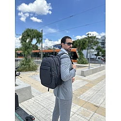 Σακίδιο πλάτης 36,8L Laptop 15,6” Matein 1364 μαύρο