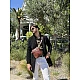 Δερμάτινο τσαντάκι ώμου Bull Captain DJB 010 καφέ