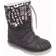 Παιδική Γαλότσα ΑPRES SKI Μπότα Αδιάβροχη ADAM'S 528-22506 Μαύρο