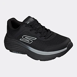 Ανδρικό Αθλητικό Παπούτσι Ορθοστασίας Running Air-Cooled Goga Mat NRT Technology SKECHERS Max Cushioning Endeavour 220613-BKGY ΜΑΥΡΟ