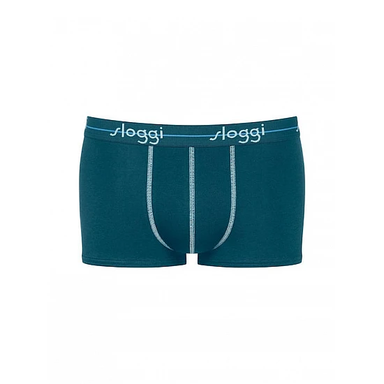 Ανδρικό εσώρουχό μπόξερ Boxer 2PACK Sloggi Start Hipster C2P 10161904-V017 ΠΕΤΡΟΛ-ΓΑΛΑΖΙΟ