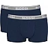 Ανδρικό εσώρουχό μποξερ Boxer Βαμβάκι 2Pack Sloggi Go ABC Hipster 10201601-1771 Μπλε