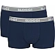 Ανδρικό εσώρουχό μποξερ Boxer Βαμβάκι 2Pack Sloggi Go ABC Hipster 10201601-1771 Μπλε