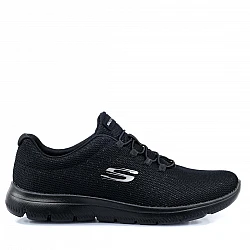 Αθλητικό Παπούτσι Ανατομικό Memory Foam SKECHERS 149524/BBK SUMMITS-CLASSIC TOUCH Μαύρο