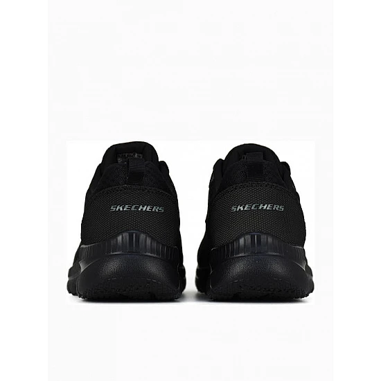 Αθλητικό παπούτσι Memory Foam ανατομικό EXTRA LIGHT SKECHERS BOUNTIFUL 12606 BBK Μαύρο/Μαύρο