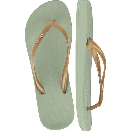 Γυναικεία Σαγιονάρα IPANEMA ANATOMICA TAN FEM 780-26322-26 81030-AG185 GREEN-GOLD