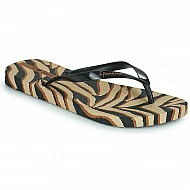 Γυναικεία Σαγιονάρα ANIMALE PRINT FEM IPANEMA 83162-20138 780-22318-1 BLACK BLACK BEIZE