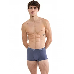 Ανδρικό εσώρουχό μπόξερ Boxer Βαμβακερό 2PACK Sloggi Start Hipster C2P 10206968-M031 ΜΠΛΕ-ΓΚΡΙ